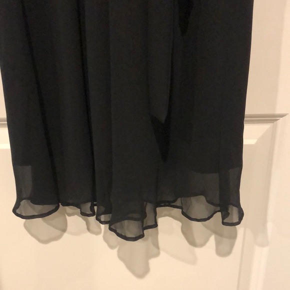 ABS Allen Schwartz Black  Embellished Sheath Dress - Picture 5 of 6